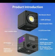 🎁 Hot Sale 49% OFF 🔥60W Outdoor Handheld Portable RGB Fill Light - Image 10