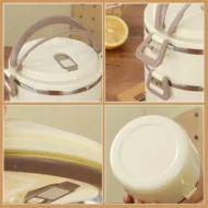 Stainless Steel Insulated Multi-Layer Lunch Box - Image 2
