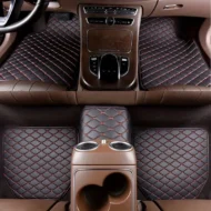 5 pcs Waterproof Leather Car Floor Mats - Image 3