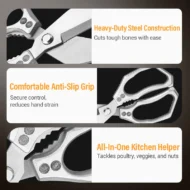 All-In-One Kitchen Shears For Effortless Food Prep - Image 6