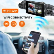 4-Lens HD Night Vision Dash Cam - Image 7