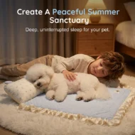 🥳SUMMER HOT SALE💞50K+ SOLD😍!Pet Cooling Mat with Pillow - Image 2