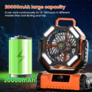 🏆HOT SALE 50%OFF🍃Portable Oscillating Fan with Remote Control - Image 3