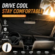 🥳SUMMER HOT SALE💞Car Sun Shade Umbrella – Keep Your Car Cool This Summer - Image 2