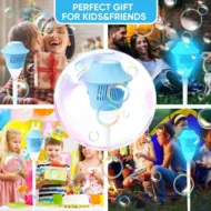 🎈48% OFF NOW ! ⚡ Automatic Handheld Bubble Machine for Kids – One-Touch Operation, Rich Bubbles & Portable Design - Image 7