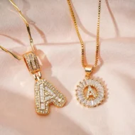 💍 2 Pack✨ Initial Letter Pendant Necklaces-Best Gift for your friends💝 - Image 18