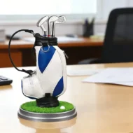 ⛳Golf Pen Holder + 3-Pen Set🏌️‍♂️Elevate Your Office Desk – A Hole-in-One for Style & Function - Image 3