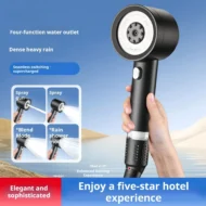 🚿4-Mode High-Pressure Shower Head with Filter - Image 11