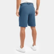 Men's Solid Color Flat Front Shorts - Image 4