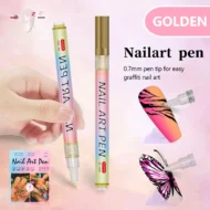 12-Color Professional Nail Art Pen Set - Image 12