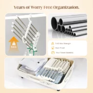 🔥Buy More Save More🔥Household Multifunctional Telescopic Folding Multi-layer Pants Storage Rack - Image 6