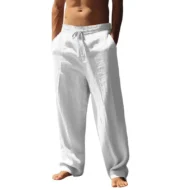 Men's Casual Loose Straight-Leg Pants - Image 3