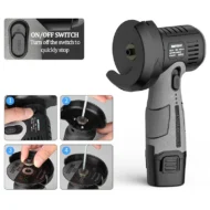 ⏳Time-limited Special🧰12V Mini Angle Grinder with Cutting Disc - Image 6