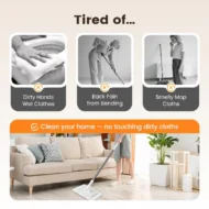 🧹Disposable Dust Mop with 4 Reusable Cloths - Image 12