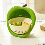2-in-1 Fruit Shaped Colander and Bowl Set - Image 11