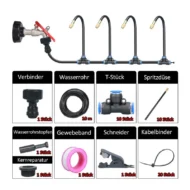 🌱Automatic 360° curved garden irrigation syste - Image 9