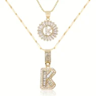 🎁New Year Sale 50% OFF💖2 Pack - Initial Letter Pendant Necklaces - Image 17