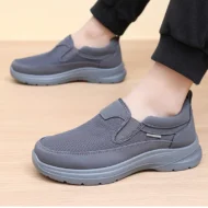 Men's Orthopedic Breathable Slip-On Sneakers - Image 4