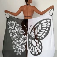 🔥Summer Hot Sale 50% OFF🦋Women's Butterfly Swimsuit Cover-Up & Dress - Image 3