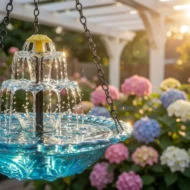 💞50K+ SOLD!🐦🌧️Vintage-Style Bird Feeder with Bath – Hangs anywhere, easy to fill. Attracts robins & blue tits. Perfect for nature lovers. 🏡✨ - Image 13