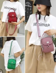 Fashion Large Capacity Multi-layer Storage Shoulder Bag - Image 2
