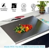 ✨ Stainless Steel Countertop Chopping Board – Hygienic, Knife-Friendly & Easy-Clean Surface 🍽️ - Image 3
