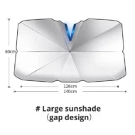 ✨Summer Hot Sale☀️Car Windshield Sun Shade Umbrella - Image 7