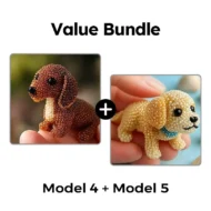 Colorful Beaded 3D Dog Model Kit - Image 19