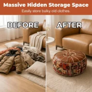 🎁 Hot Sale 49% OFF 🔥Multifunctional Storage Ottoman Pouf - Image 4