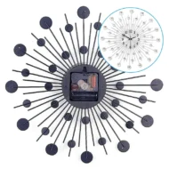 ✨ 50% OFF NOW! 🕰️ Rhinestone Wall Clock – Silent Movement, Sparkling Design & Elegant Home Decor 💎 - Image 4