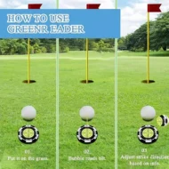 Precision Golf Green Reading Level & Ball Marker - Image 4