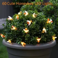 🔥Last Day 49% OFF🐝Solar LED Bee String Lights - Image 5