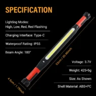 🔥Limited-time offer-Magnetic & Rechargeable LED Work Light - Image 8