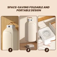 Portable Foldable Clothes Dryer with Dry Bag - Image 6
