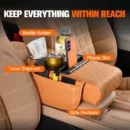 📢📢50% OFF !! ⏰🌟Integrated Pressurized Multifunctional Car Armrest Heightening Pad - Image 4