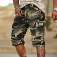 🩳50% OFF NOW! 🔥 Men's Camouflage Cargo Shorts – Multi-Pocket, Adjustable Waist & Breathable Fabric for Outdoor 🏕️ - Image 10