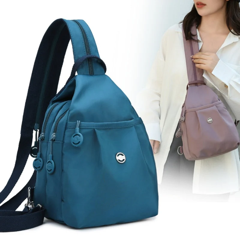 🎁Hot Sale 49% OFF⏳Multi-Pocket Convertible Backpack & Crossbody Bag