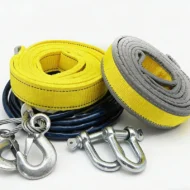 8-Ton Tow Rope with U-Shackle Hooks - Image 4