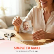 Clear Acrylic DIY Fridge Magnet Kit - Image 7