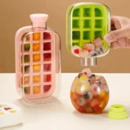 ❄️2-in-1 Ice Cube Maker Water Bottle Built-In Ice Tray, Food-Grade Silicone, Bpa-Free. Make Ice & Store Water In One Bottle – Ideal For Gym, Office & Travel! 🏋️‍♂️💼✈️ - Image 7