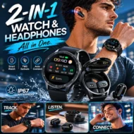 🔥2026 Hot Sale⌚2-in-1 smartwatch with built-in wireless earbuds 🎧️ - Image 3