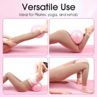 🥳2026 HOT SALE🥳💞50K+ SOLD!💥💪🌸 Small Ball, Big Impact! 9” Pilates Ball | Targets Core & Balance Half Price🏠✨ - Image 5