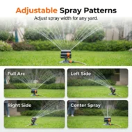 Wide-Coverage Automatic Rotating Garden Sprinkler - Image 7