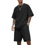 Men's Casual Two-Piece T-Shirt and Shorts Set - Image 7
