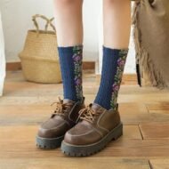🔥Hot Sale 50% OFF🔥Vintage Embroidered Floral Socks - Image 5
