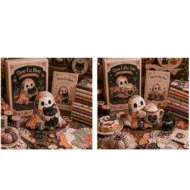 🎁Little Ghost's Cozy Halloween DIY Patchwork Kit - Image 17