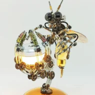 3D Metal Bee Puzzle Assembly Model Kit - Image 26