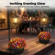 💐New arrival 40% OFF!🌿Wrought Iron Solar Light – Retro Style & All-Weather - Image 5