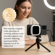 Magnetic Selfie Monitor Screen for Phone Rear Camera - Image 7