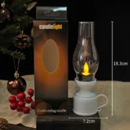 ✨Buy 2 Get 1 Free 🕯️LED Vintage Kerosene Lamp Electronic Swing Candle - Image 9